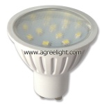 GU10 Plastic Coated Aluminum Spotlight