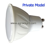 GU10 Plastic Coated Aluminum Spotlight