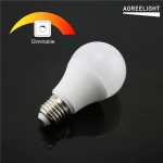 A60 E27 Plastic Coated Aluminum Dimmable